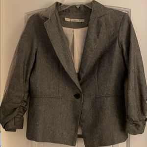 Gibson Gray cropped blazer